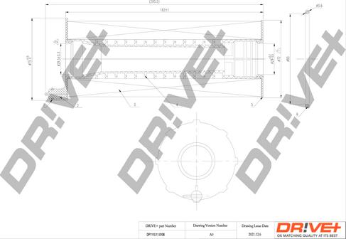 Dr!ve+ DP1110.11.0106 - Filtru ulei aaoparts.ro