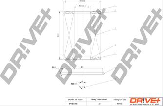 Dr!ve+ DP1110.11.0101 - Filtru ulei aaoparts.ro