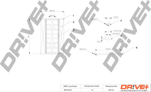 Dr!ve+ DP1110.11.0111 - Filtru ulei aaoparts.ro