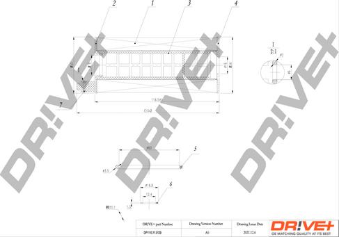 Dr!ve+ DP1110.11.0129 - Filtru ulei aaoparts.ro