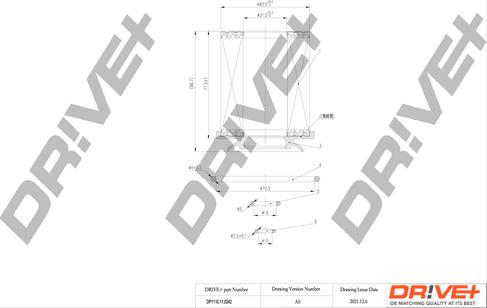 Dr!ve+ DP1110.11.0242 - Filtru ulei aaoparts.ro