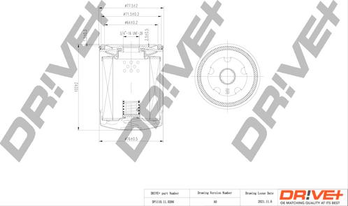Dr!ve+ DP1110.11.0266 - Filtru ulei aaoparts.ro