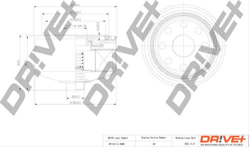 Dr!ve+ DP1110.11.0286 - Filtru ulei aaoparts.ro