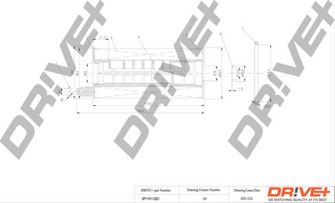 Dr!ve+ DP1110.11.0221 - Filtru ulei aaoparts.ro