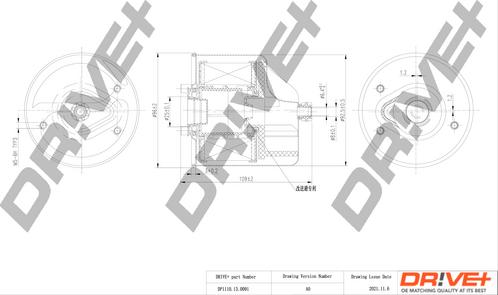 Dr!ve+ DP1110.13.0091 - Filtru combustibil aaoparts.ro