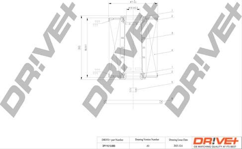 Dr!ve+ DP1110.13.0093 - Filtru combustibil aaoparts.ro