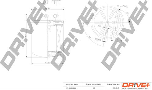 Dr!ve+ DP1110.13.0056 - Filtru combustibil aaoparts.ro