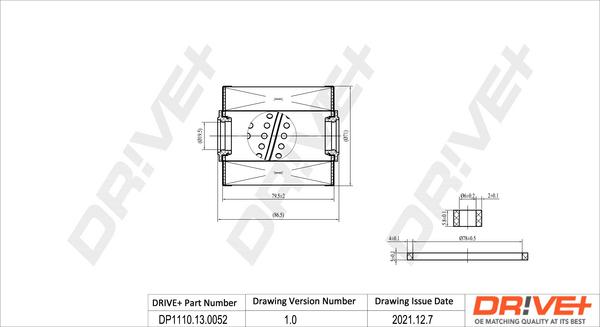 Dr!ve+ DP1110.13.0052 - Filtru combustibil aaoparts.ro