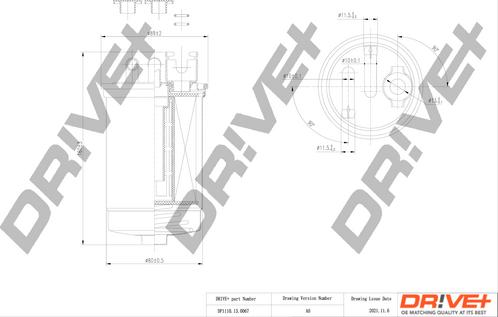 Dr!ve+ DP1110.13.0067 - Filtru combustibil aaoparts.ro