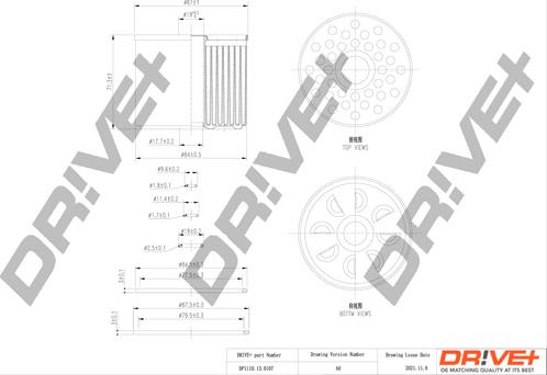 Dr!ve+ DP1110.13.0107 - Filtru combustibil aaoparts.ro