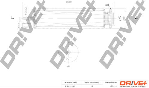 Dr!ve+ DP1110.13.0118 - Filtru combustibil aaoparts.ro