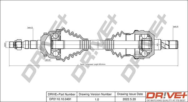 Dr!ve+ DP2110.10.0491 - Planetara aaoparts.ro