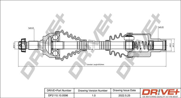 Dr!ve+ DP2110.10.0596 - Planetara aaoparts.ro