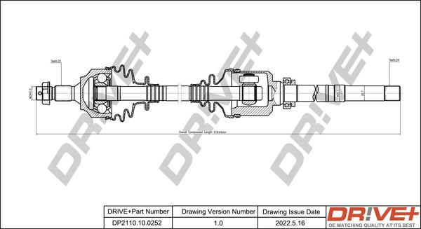 Dr!ve+ DP2110.10.0252 - Planetara aaoparts.ro