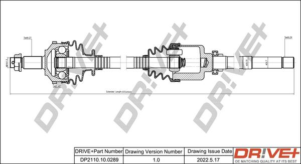 Dr!ve+ DP2110.10.0289 - Planetara aaoparts.ro