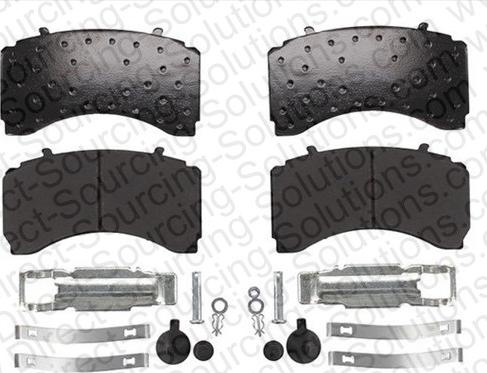 DSS 460038 - Set placute frana,frana disc aaoparts.ro