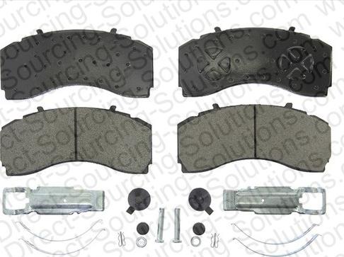 DSS 460037 - Set placute frana,frana disc aaoparts.ro