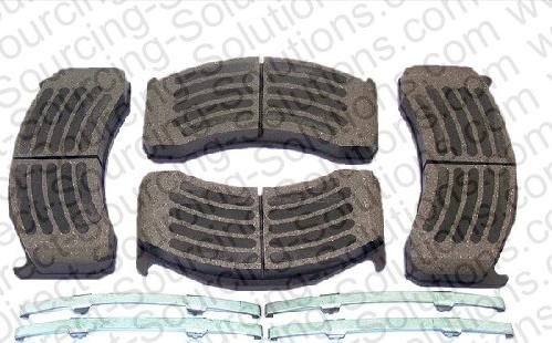 DSS 206613 - Set placute frana,frana disc aaoparts.ro
