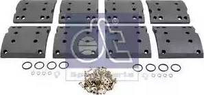 DT Spare Parts 4.91132 - Set garnituri de frictiune, frana tambur aaoparts.ro