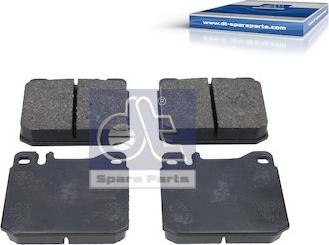 DT Spare Parts 4.92241 - Set placute frana,frana disc aaoparts.ro