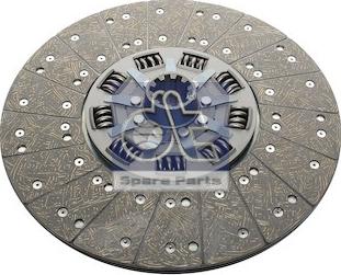 DT Spare Parts 4.62798 - Disc ambreiaj aaoparts.ro