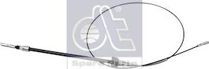 DT Spare Parts 4.67830 - Cablu, frana de parcare aaoparts.ro