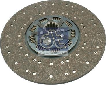 DT Spare Parts 5.50003 - Disc ambreiaj aaoparts.ro
