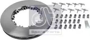 DT Spare Parts 5.21221SP - Disc frana aaoparts.ro