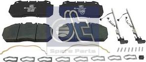 DT Spare Parts 6.95106 - Set placute frana,frana disc aaoparts.ro