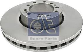 DT Spare Parts 6.61005 - Disc frana aaoparts.ro