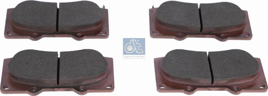 DT Spare Parts 14.94003 - Set placute frana,frana disc aaoparts.ro