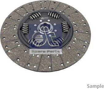 DT Spare Parts 1.13355 - Disc ambreiaj aaoparts.ro
