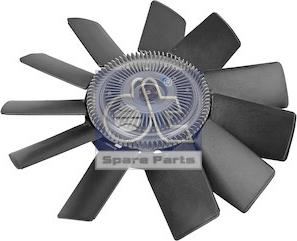 DT Spare Parts 11.25000 - Ventilator, radiator aaoparts.ro