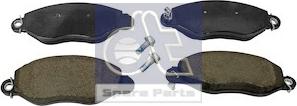 DT Spare Parts 13.93101 - Set placute frana,frana disc aaoparts.ro