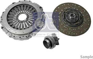 DT Spare Parts 3.94010 - Set ambreiaj aaoparts.ro