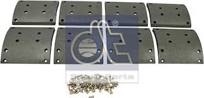 DT Spare Parts 3.96444 - Set garnituri de frictiune, frana tambur aaoparts.ro