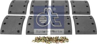 DT Spare Parts 3.96447 - Set garnituri de frictiune, frana tambur aaoparts.ro