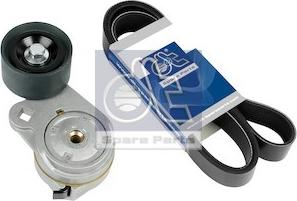 DT Spare Parts 3.93008 - Set curea transmisie cu caneluri aaoparts.ro