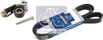 DT Spare Parts 3.93002 - Set curea transmisie cu caneluri aaoparts.ro