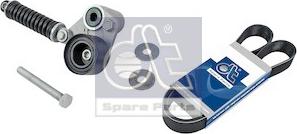 DT Spare Parts 3.93021 - Set curea transmisie cu caneluri aaoparts.ro