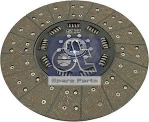 DT Spare Parts 3.40117 - Disc ambreiaj aaoparts.ro