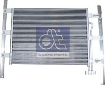 DT Spare Parts 3.82203 - Condensator, climatizare aaoparts.ro