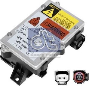 DT Spare Parts 3.31180 - Unitate de comanda,lampa cu descarcare pe gaz aaoparts.ro