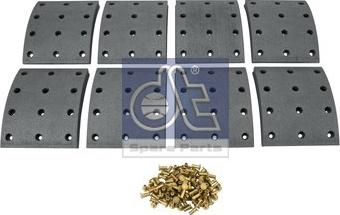 DT Spare Parts 2.94052 - Set garnituri de frictiune, frana tambur aaoparts.ro