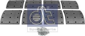 DT Spare Parts 2.94172 - Set garnituri de frictiune, frana tambur aaoparts.ro