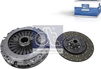 DT Spare Parts 2.93024 - Set ambreiaj aaoparts.ro