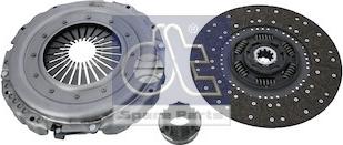 DT Spare Parts 2.97031 - Set ambreiaj aaoparts.ro
