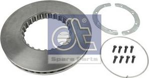 DT Spare Parts 2.40550 - Disc frana aaoparts.ro