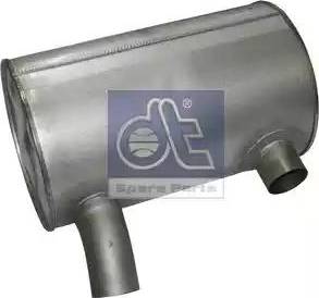 DT Spare Parts 2.14150 - Amortizor zgomot mijloc / spate aaoparts.ro
