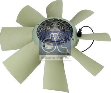 DT Spare Parts 2.15509 - Ventilator, radiator aaoparts.ro